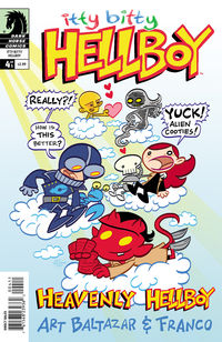 Cover image for Itty Bitty Hellboy #4