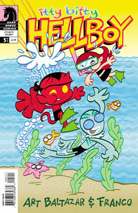 Cover image for Itty Bitty Hellboy #5