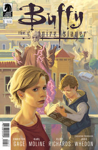 Cover image for Buffy the Vampire Slayer Season 10 #6 (Steve Morris cover)