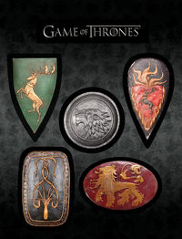 Cover image for Game of Thrones Shield Magnet Set