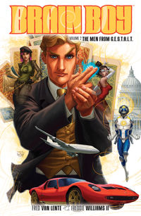Cover image for Brain Boy Volume 2: The Men from G.E.S.T.A.L.T. TPB