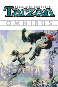 Cover image for Edgar Rice Burroughs's Tarzan Omnibus TPB