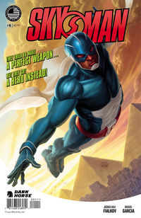 Cover image for Skyman #1 (Freddie Williams II and Dan Scott cover)