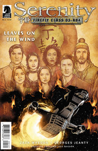 Cover image for Serenity: Leaves on the Wind #1 (Georges Jeanty variant cover)