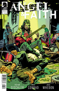 Cover image for Angel & Faith Season 10 #3 (Chris Samnee and Jordie Bellaire variant cover)