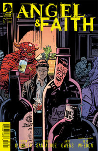 Cover image for Angel & Faith Season 10 #5 (Chris Samnee and Jordie Bellaire variant cover)