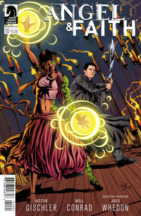 Cover image for Angel & Faith Season 10 #10 (Will Conrad variant cover)