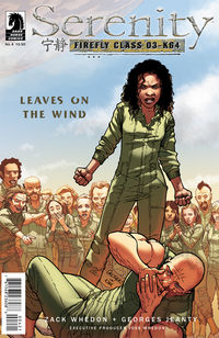 Cover image for Serenity: Leaves on the Wind #4 (Georges Jeanty variant cover)