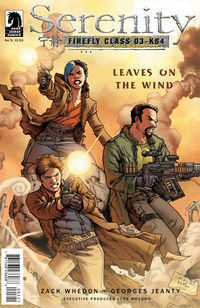 Cover image for Serenity: Leaves on the Wind #5 (Georges Jeanty variant cover)