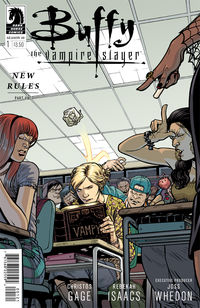 Cover image for Buffy the Vampire Slayer Season 10 #1 (Rebekah Issacs variant cover)