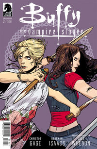 Cover image for Buffy the Vampire Slayer Season 10 #2 (Rebekah Isaacs variant cover)