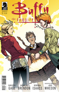 Cover image for Buffy the Vampire Slayer Season 10 #5 (Rebekah Isaacs variant cover)