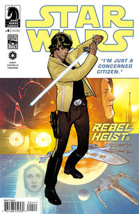 Cover image for Star Wars: Rebel Heist #4 (Adam Hughes cover)