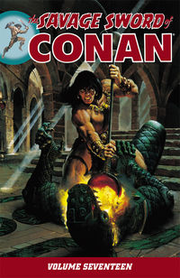Cover image for The Savage Sword of Conan Volume 17 TPB