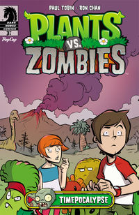 Cover image for Plants vs. Zombies: Timepocalypse #3 (Digital Exclusive)