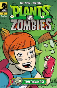 Cover image for Plants vs. Zombies: Timepocalypse #4 (Digital Exclusive)