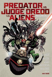 Cover image for Predator versus Judge Dredd versus Aliens HC