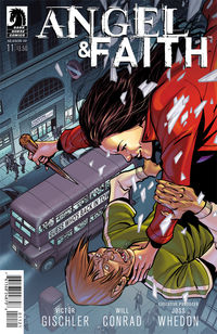 Cover image for Angel & Faith Season 10 #11 (Mike Norton and Mark Englert variant cover)