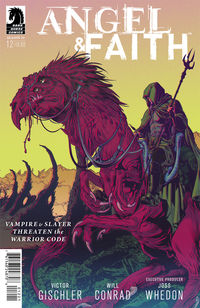 Cover image for Angel & Faith Season 10 #12 (Will Conrad with Justin Couch variant cover)
