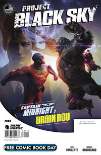 Cover image for Free Comic Book Day 2014: Project Black Sky