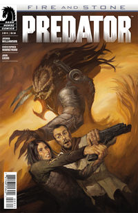 Cover image for Predator: Fire and Stone #3