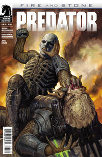 Cover image for Predator: Fire and Stone #4