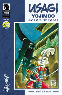 Cover image for Usagi Yojimbo Color Special: The Artist