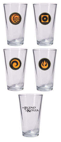 Cover image for Legend of Korra Pint Glass Set