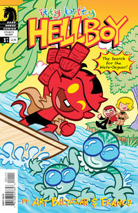 Cover image for Itty Bitty Hellboy: The Search for the Were-Jaguar #1