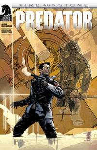 Cover image for Predator: Fire and Stone #1 (Alex Maleev variant cover)
