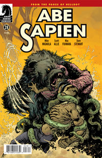 Cover image for Abe Sapien #28