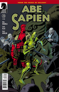 Cover image for Abe Sapien #23