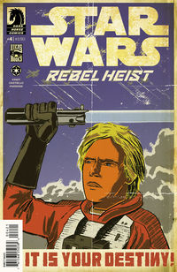 Cover image for Star Wars: Rebel Heist #4 (Matt Kindt variant cover)