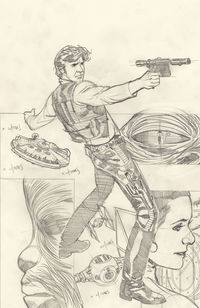 Cover image for Star Wars: Rebel Heist #1 (Adam Hughes ultra variant cover)