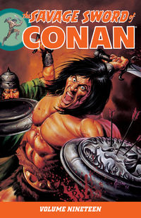 Cover image for The Savage Sword of Conan Volume 19 TPB