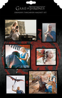 Cover image for Game of Thrones: Daenerys Targaryen Magnet Set