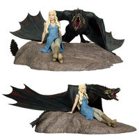 Cover image for Game of Thrones Daenerys and Drogon Limited Edition Statue