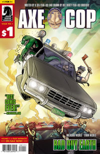 Cover image for 1 for $1: Axe Cop: Bad Guy Earth #1