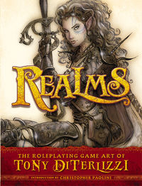 Cover image for Realms: The Roleplaying Game Art of Tony DiTerlizzi HC