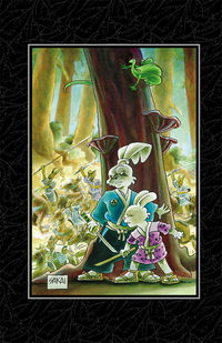 Cover image for The Usagi Yojimbo Saga Volume 4 Ltd. HC