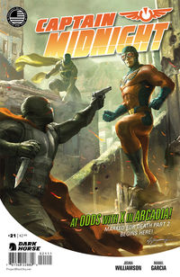 Cover image for Captain Midnight #21