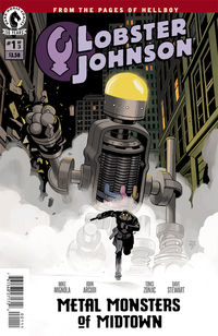 Cover image for Lobster Johnson: Metal Monsters of Midtown #1