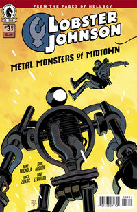Cover image for Lobster Johnson: Metal Monsters of Midtown #3