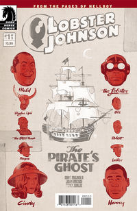 Cover image for Lobster Johnson: The Pirate's Ghost #1
