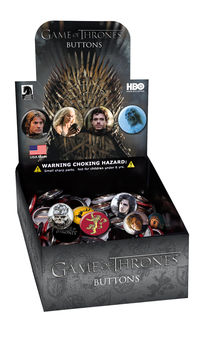 Cover image for Game of Thrones Buttons Counter Display