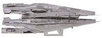Cover image for Mass Effect 3D Laser-Cut Model: Alliance Cruiser