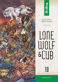 Cover image for Lone Wolf and Cub Omnibus Volume 10 TPB