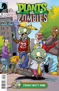 Cover image for Plants vs. Zombies #5: Grown Sweet Home