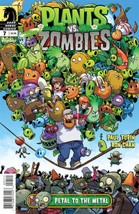 Cover image for Plants vs. Zombies #7: Petal to the Metal
