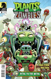 Cover image for Plants vs. Zombies #8: Petal to the Metal
